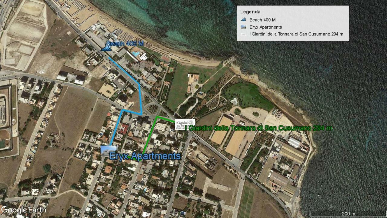 Eryx Apartments Trapani Esterno foto